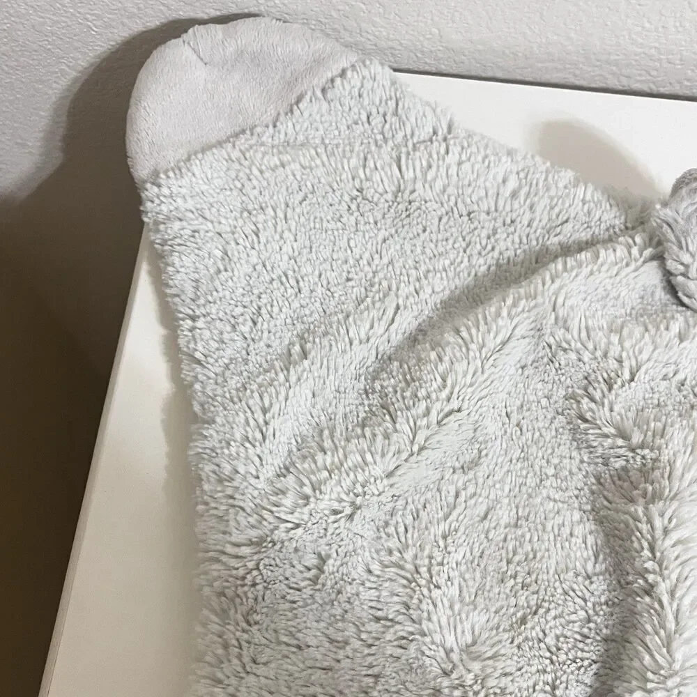 Baby Gund Lopsy Comfy Cozy Lamb Plush Lovey Security Blanket Mat Satin 058935